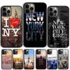 New York City Phone Case Cover For iPhone 17 Air 16 15 11 13 14 Pro Max 12 Plus Max Fundas