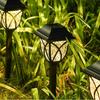 Solar Powered Lawn Lights Outdoor Waterproof LED Bright Pathway Lights Landscape Yard Garden Path Lights Garden Decoration