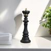 2026 Trending Chess Decor Set, Black Gold Resin King Queen Knight Statue, Modern Luxury Ornament for Home Office