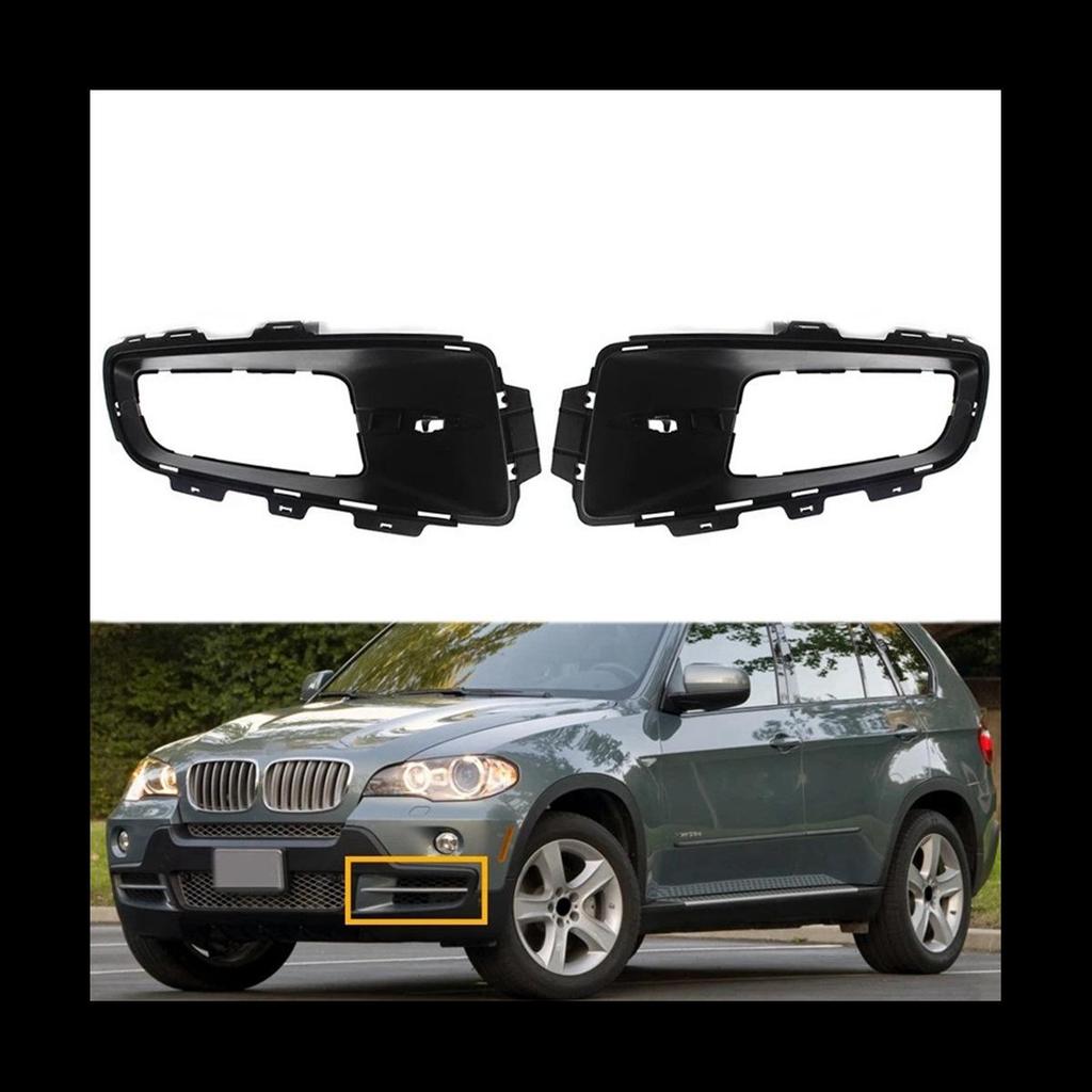 2007-2009 BMW X5 E70 Mřížka předního nárazníku a kryt mlhového světla