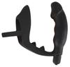 Penis Ring with Vibration and Dildo - Black Velvets