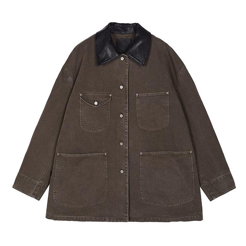 JNBY Women's Loose Cotton Lapel Jacket