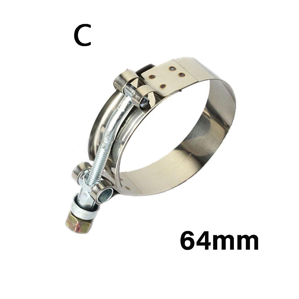 T bultklämma T slangrörsklämma rostfritt stål T-bult silkon slangklämma