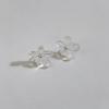 Transparent Geometric Earrings Made Resin Metal Combined Fashionable Luxurious Trendy Design Earrings Women's Parties Jewelry