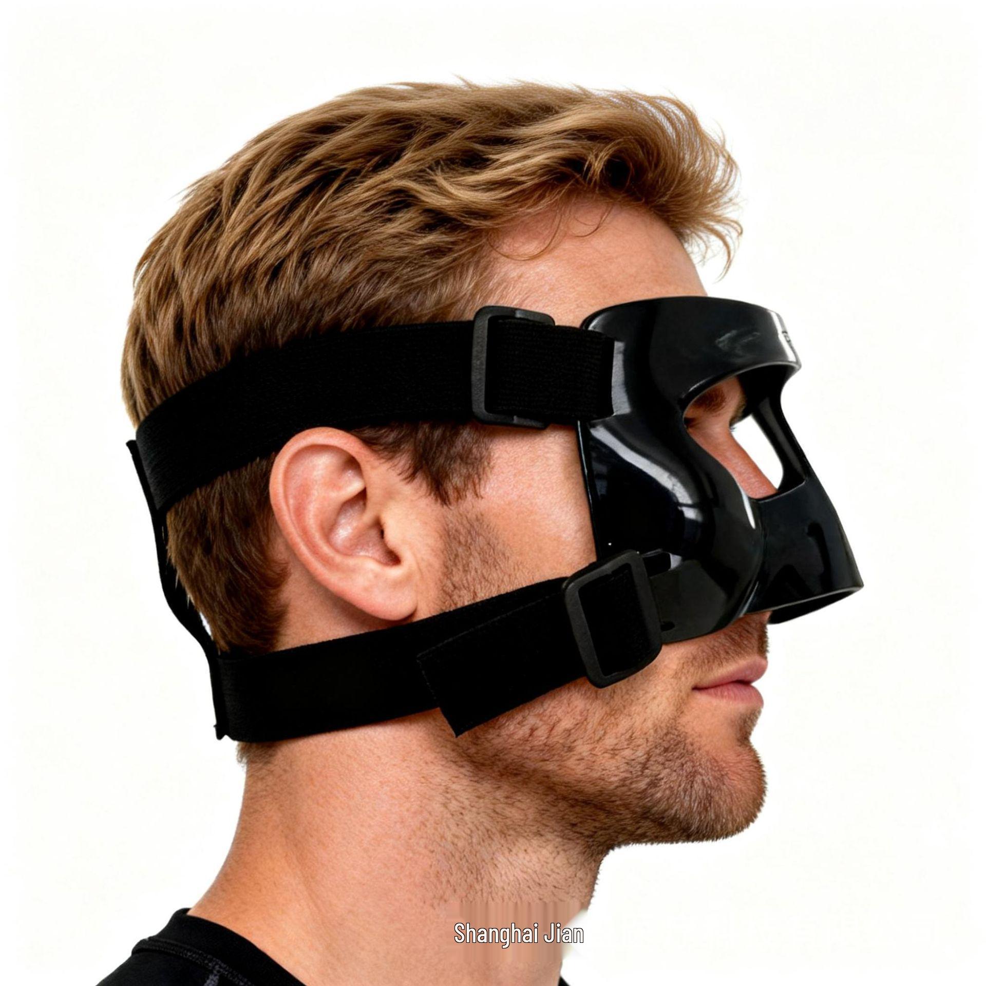 Basketball Nose Guard Face Mask for Sport Protection чёрный