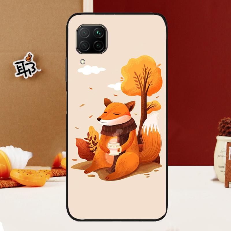 Autumn Leaves Fall Fox For Huawei Nova 12i 3i 7i 8i 11i 9 10 SE Y60 Y61 Y70 Y72 Y73 Y90 Y91 P20 P30 P40 Lite Case