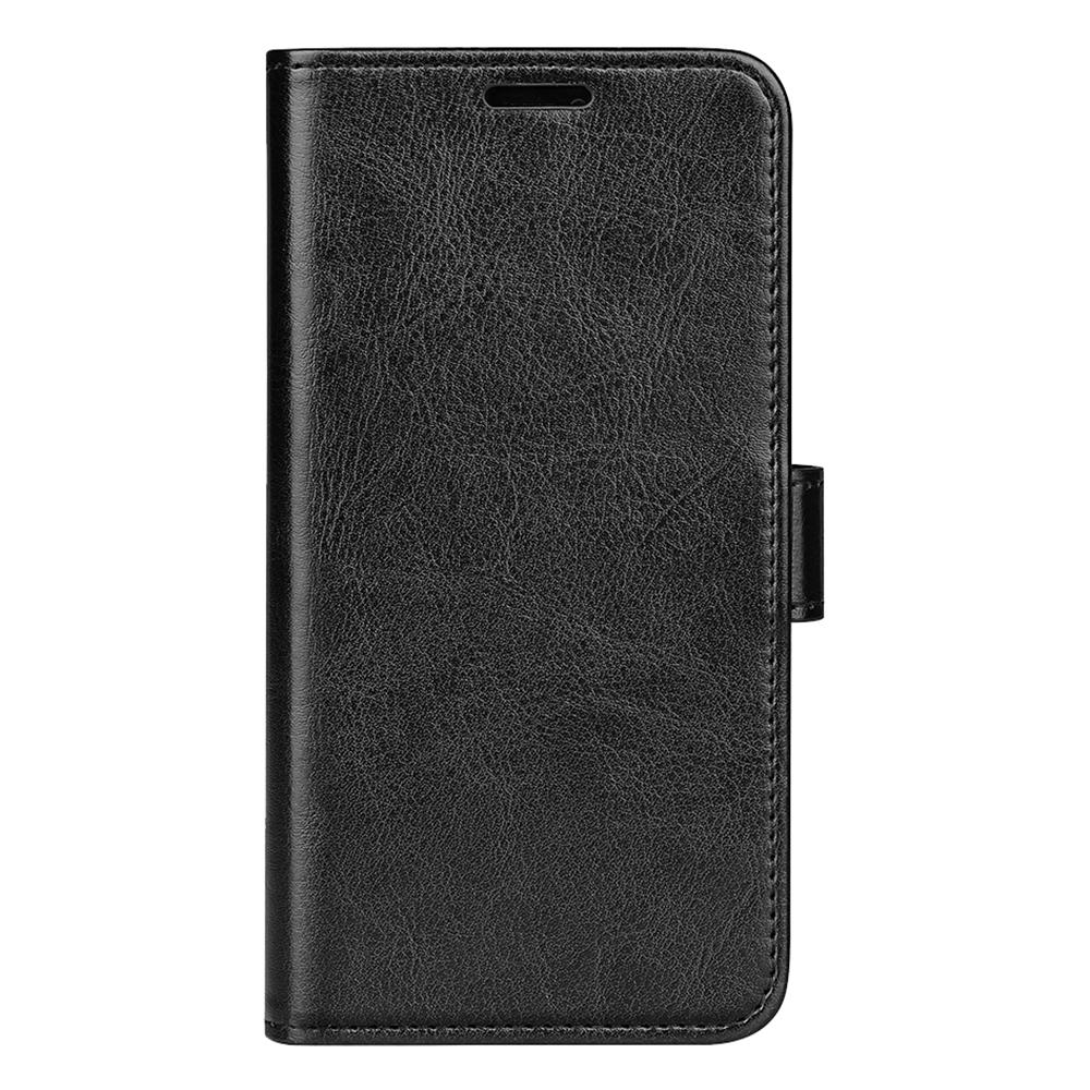 Dla Samsunga Galaxy S25 Etui Portfelowe Tekstura Crazy Horse Stojak Skórzany Pokrowiec na Telefon