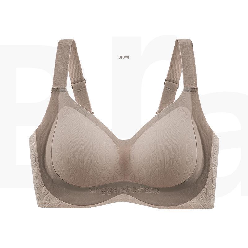 Anti-Gravity Support Lift Nude Seamless Sports Bra - Light Shaping & Fixed Cup