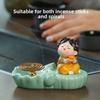Tang Dynasty Lady Ceramic Incense Stick Holder Creative Aromatherapy Base  Housewarming Gift