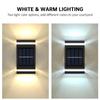 Wall Solar Light Waterproof Garden Solar LED Light for Outdoor Lighting Street Lamp Home Balcony Porch Yard Decoration