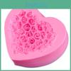 Rose Flower 3d Baking Maker Tool Silicone Fondant Cake Chocolate Sugarcraft Mold