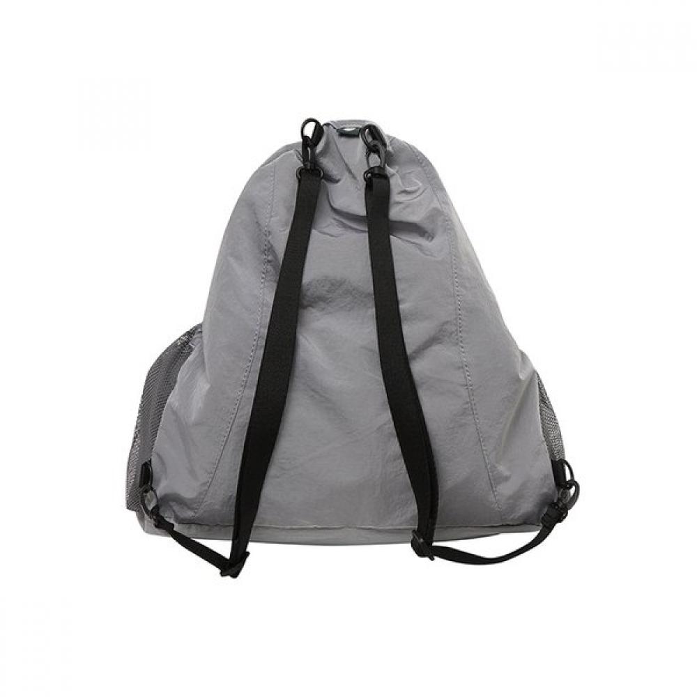BBC EARTH String Convertible Backpack  Light Grey  24ss