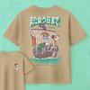 2026 Summer One Piece Anime Going Merry Printed Loose Shortsleeved Pure Cotton Childrens Tshirt Tide Unisex Casual Y2k Loose