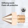 3D-Drucker Messingdüse Ersatz für für Raise3D N Pro2 Pro3 E2 Serie 0,4MM Messing Genauigkeit Hot-End-Düse