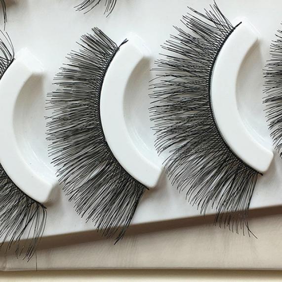 Buy 5Pairs Soft Women Lady Makeup Kit Cross False Eyelashes Thick Long ...