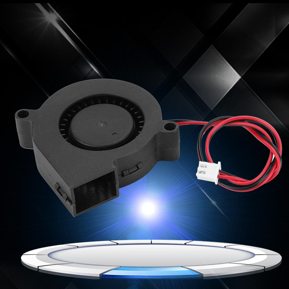 5015 5V Turbo Fan 3D Printer Accessories Blower Radiator Cooling Fan PBT Anti plastic Material