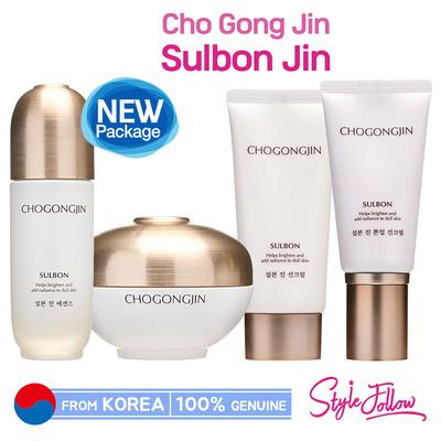 Chogongjin Sulbon Jin (Essence 50ml / Dark Spot Correcting Cream 60ml / Sun Cream 50ml / Tone Up Sun Cream 50ml)