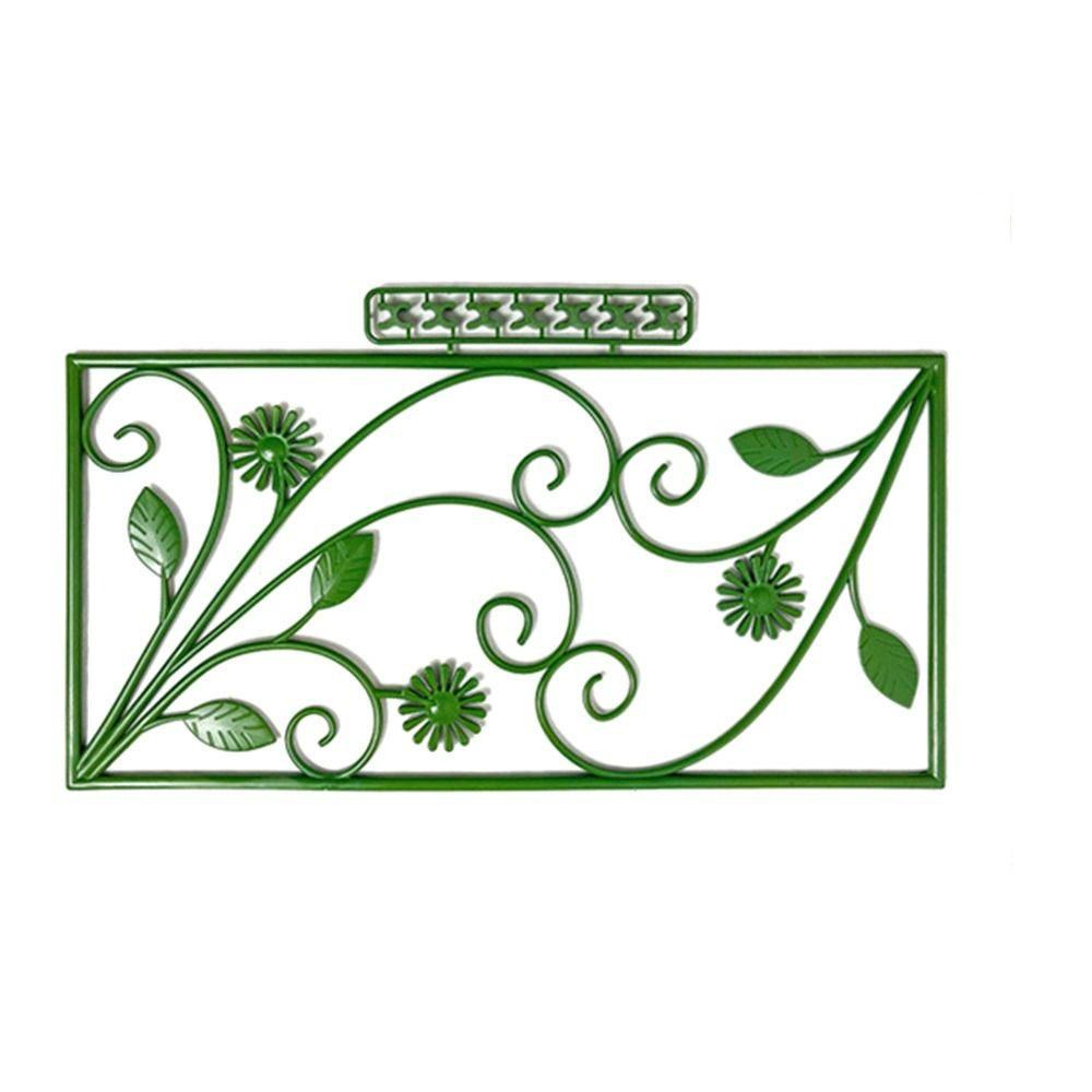 

Прочная 37x30см Рама для вьющихся растений DIY Пластиковая сетчатая рама-ширма Складная цветочная занавеска Забор для улицы