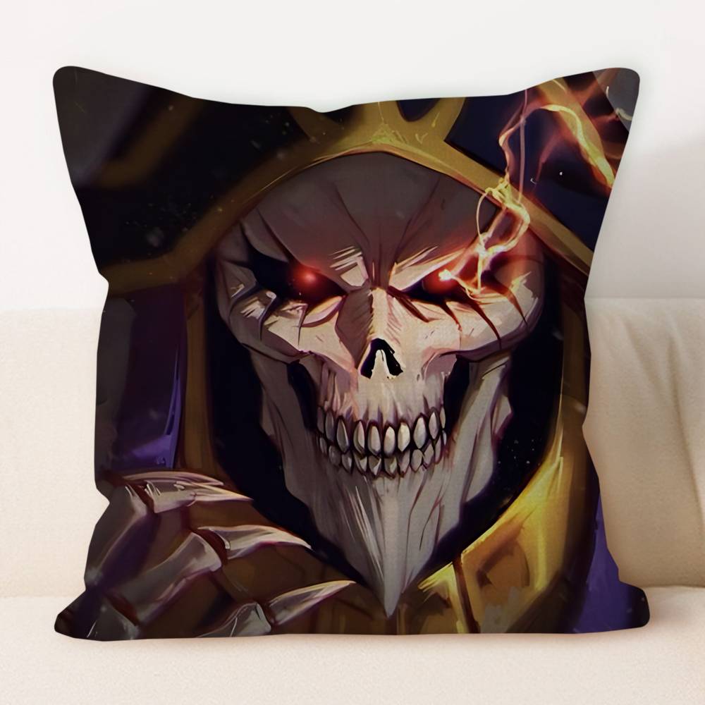 

A-Ainz Ooal Gown Cartoon Personalized Picture Text Home Decorative Pillows Household Gifts 45x45cm 12x12Inch