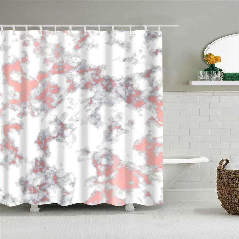 Waterproof Shower Curtains for Bathroom Home Decor Polyester Fabric Shower Curtains Geometric Pattern Multi-size Shower Curtains