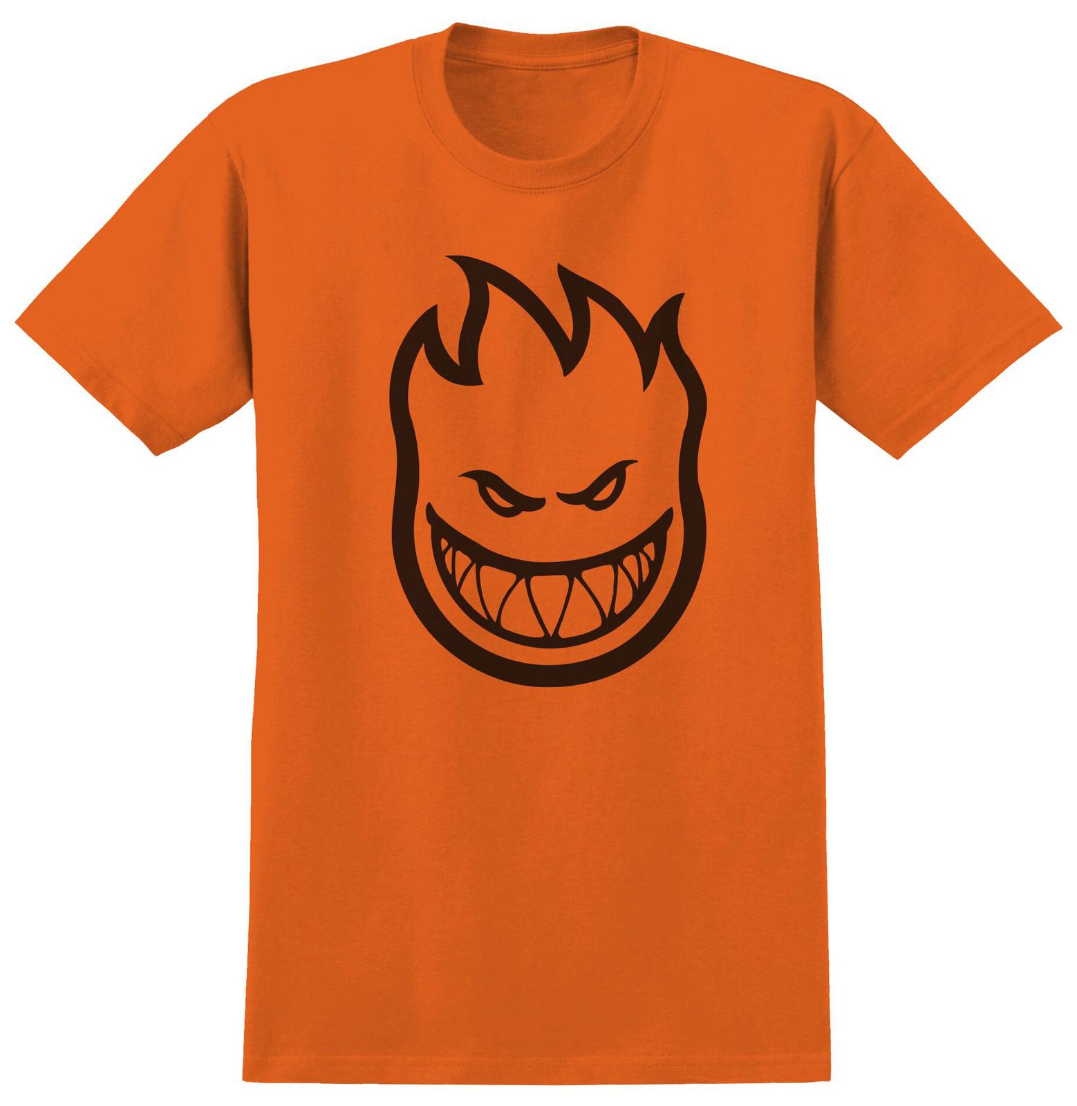 New Spitfire Wheels Shirt Bighead Orange XXL