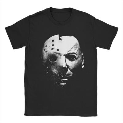Lässige Legendäre Horror Freitag der 13. Horror T-Shirts Für Männer Frauen Rundhals Kurzarm Kleidung Baumwolle Sommer Oberteile