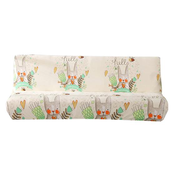 Sofa-Schutz, umweltfreundlich, rutschfest, Spannbettlaken-Typ, langlebig, universell, armlos, elastisch, Sofabezug für armlose Sofas