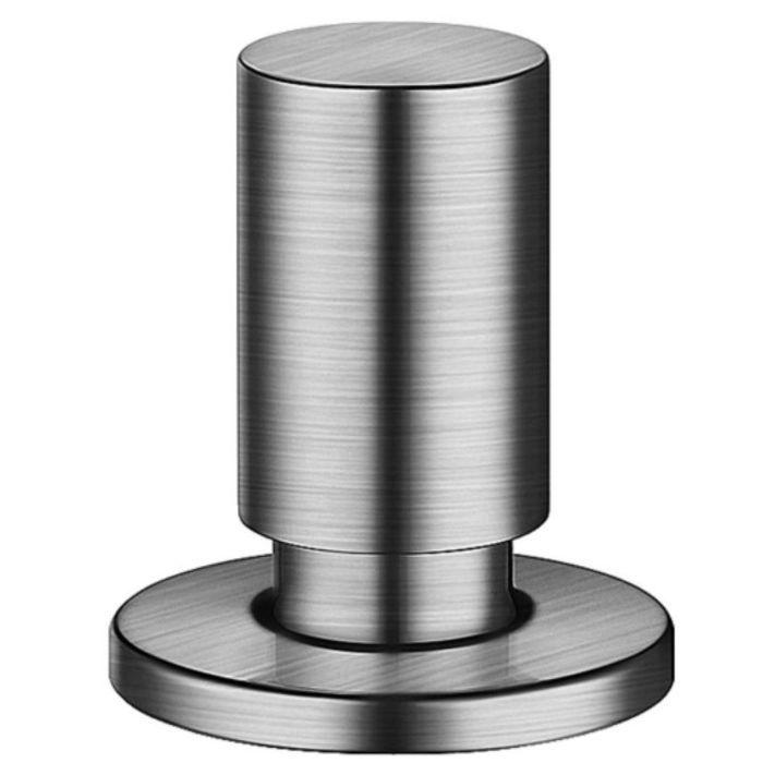 Robinetterie de salle de bain Blanco - 226 540 - Commande a distance ronde en acier inoxydable brosse (Metal)
