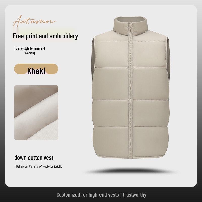 

NIO Logo Customized Thick Winter Vest for Enterprise Exhibitions & 4S Store Workwear S