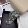 Hat, plain leopard print baseball cap, distressed and worn look, fashionable and trendy sun hat, export baseball cap