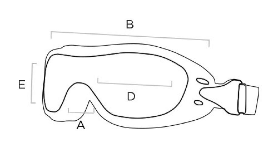BOBSTER Cruiser Goggles with Clear BCA001C Lens, [Used]