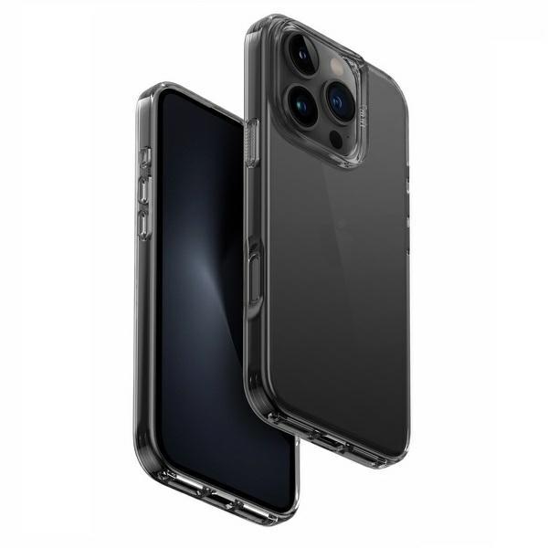 Super Merchant Hülle Für IPhone 16 Pro Uniq Air Fender Grau/Rauchig