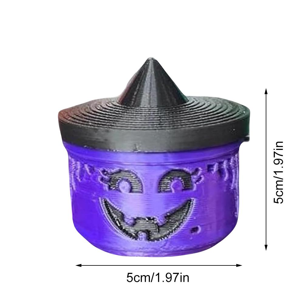 Halloween Mini Nostalgia Bucket with Handles Plastic Storage Buckets Multi-Purpose Spooky Bucket Toy Trick Or Treat Buckets