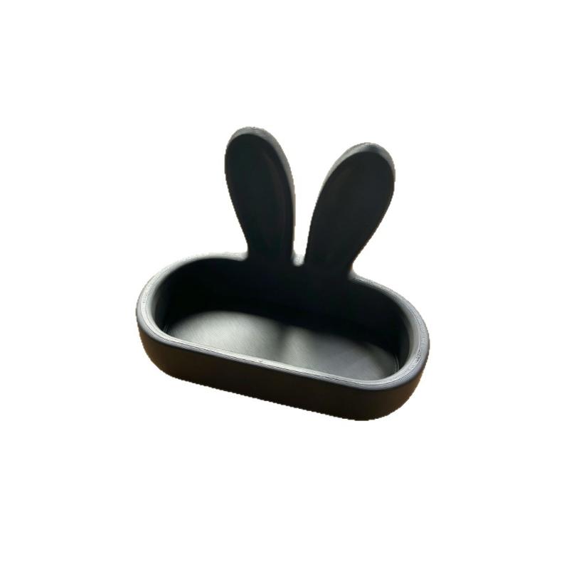 Kawaii Hase Brillenhalter Hase Brillenablage Schreibtischorganizer Brillenständer Kosmetikaufbewahrung Make-up-Koffer Geschenk
