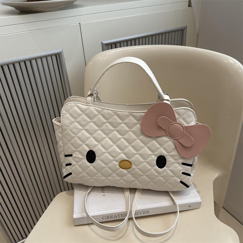 Hello Kitty light luxury cute multi-functional backpack women's versatile niche high sense large capacity fashion messenger bag