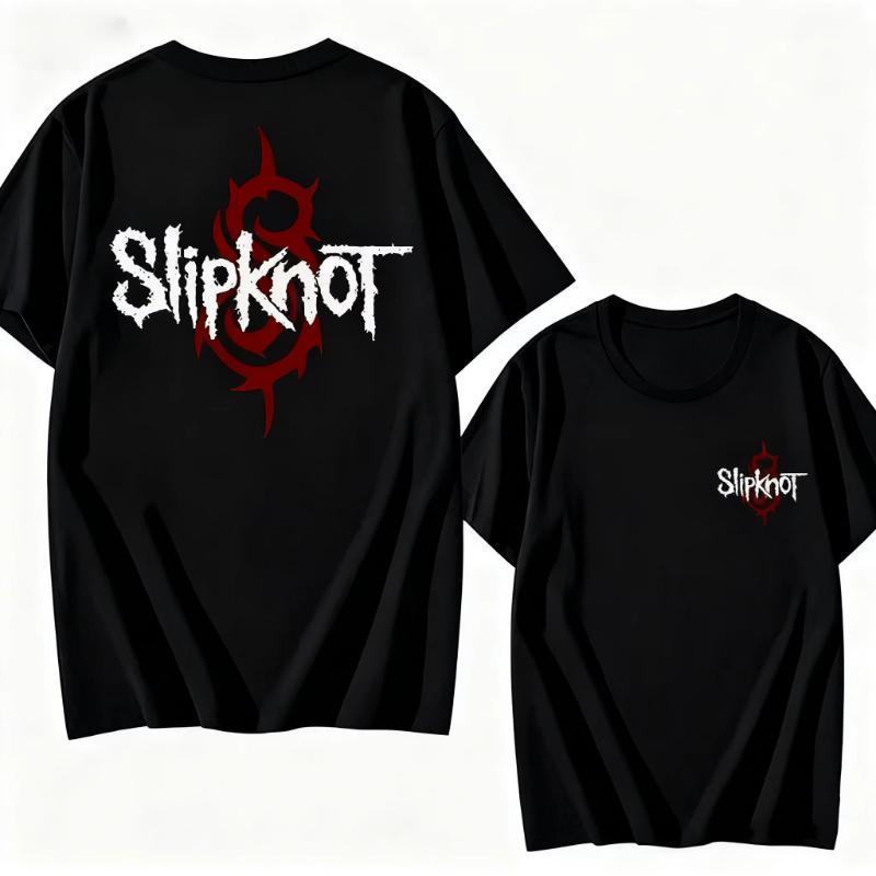 Hell Tour Ready TShirt Heavy Metal TShirt Mens Rock Band TShirt Double Sided Printed Short Sleeve Slide Band S