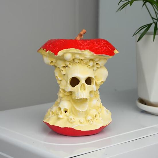 Halloween Lamp Fruit Skull Shape Party Light Haunted House Lamp Home Parties Festivals Halloween Decoration