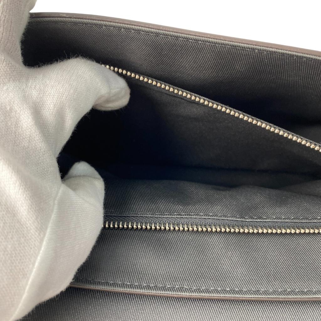 Used LOUIS VUITTONShoulder Bag Gray Leather Mens