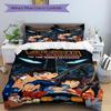 3Pcs Detective Confronts Time Bomb Bedding Set Soft Fabric Duvet Cover Pillowcases Christmas Xmas Halloween Gift 1 Duvet Cover 2 Pillowcase L1397