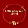 Zodiac Horse Horse Year Bracelet Hand-woven New Year Hand Rope Fortune Bracelet  Spring Festival
