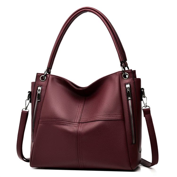 Lychee pattern bucket bag women's portable messenger bag