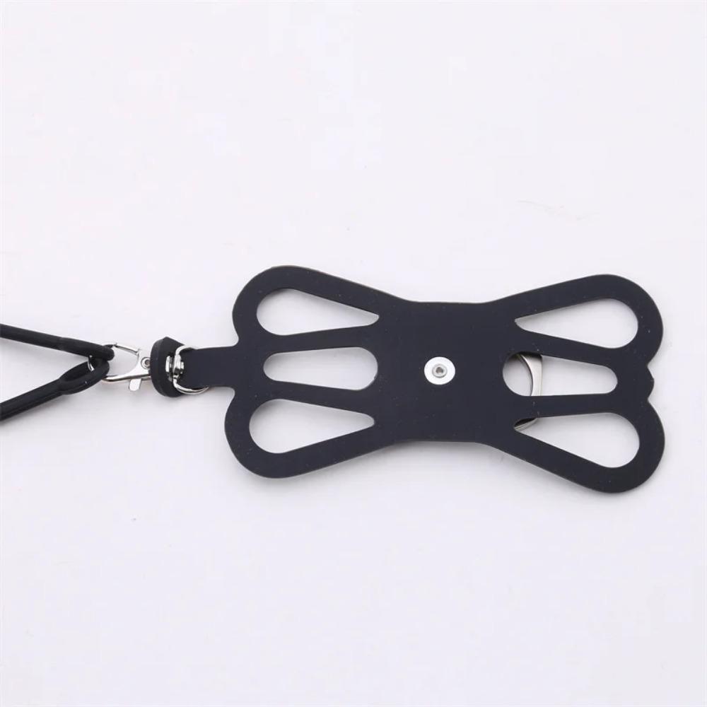Universal Lanyard For Phone Silicone Sports Phone Strap Mobile Phone Lanyards Ring Holder Case Neck Hanging Rope Sling Chain
