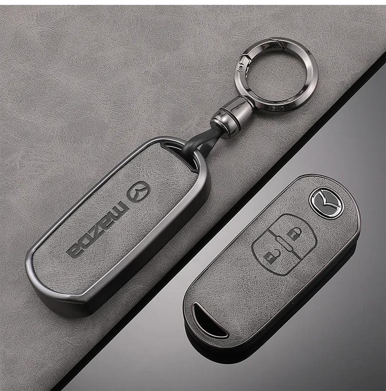 for TPU Car Smart Remote Key Case Cover Shell For Mazda 2 3 5 6 BL BM GJ Atenza Axela Demio CX-3 CX3 CX-5 CX5 CX7 CX-7 CX-9 CX8 ZSTW3