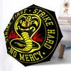 Cobra Kai, Karate Kid Automatic Opening and Closing, 8 rib Structure Portable Umbrella, Suitable for Men and Women in All Seasons  Perfect G