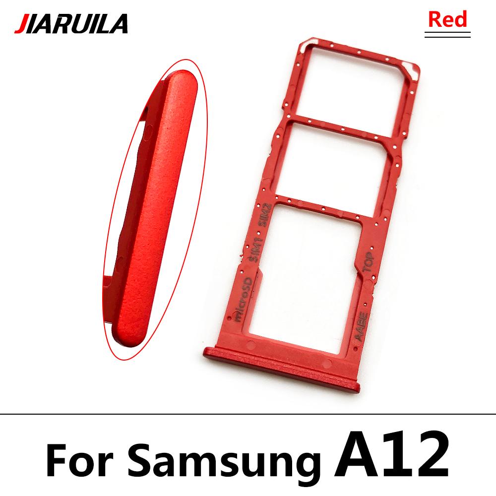 NEW Dual Card Phone Sim Card Tray For Samsung A12 A31 A51 A71 NEW SIM Chip Holder Slot Adapter Drawer Part + Pin