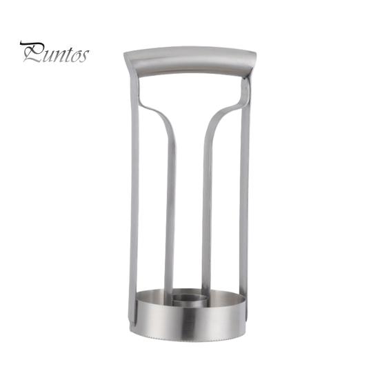 

Инструмент для чистки и удаления сердцевины ананаса, резак для фруктов из нержавеющей стали, легкий кухонный гаджет для дома, пикников, вечеринок, путешествий серебряный