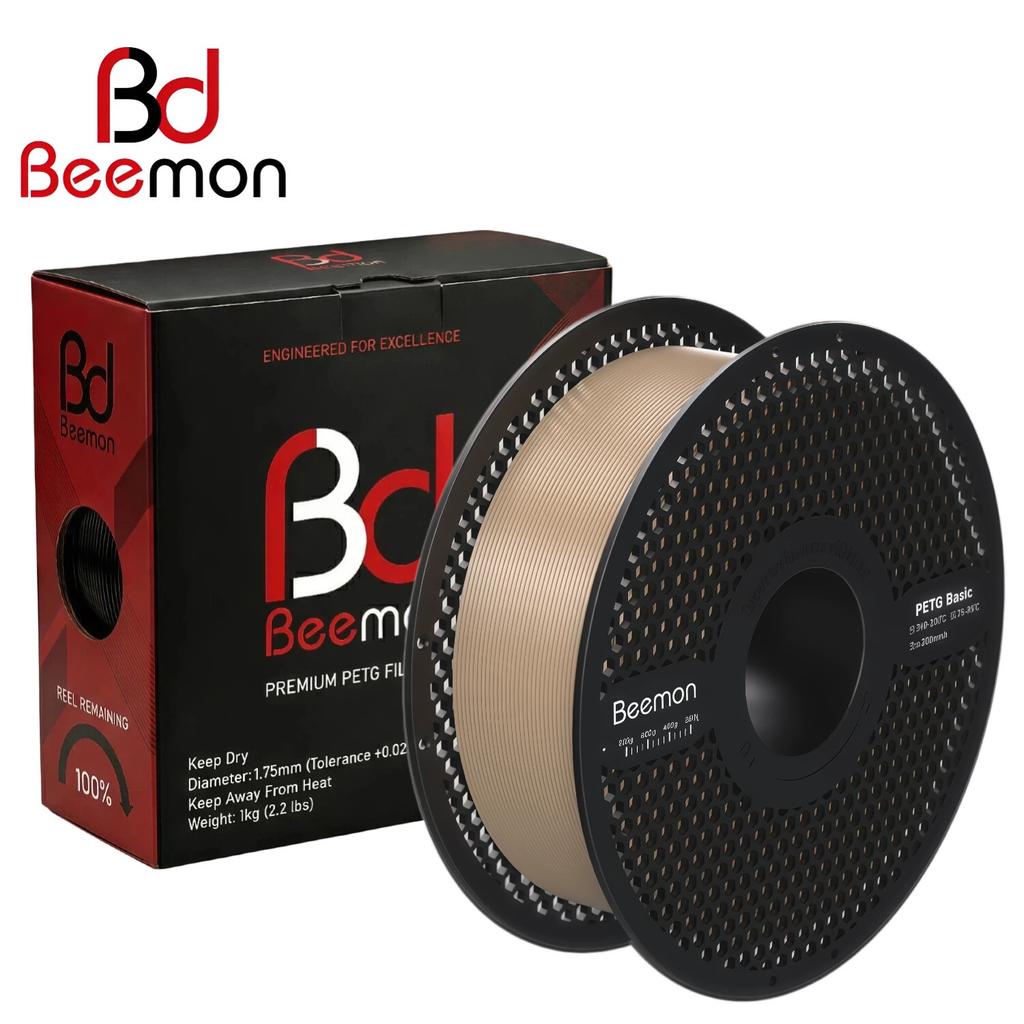 BEEMON Printer Filament 1.75mm, 1kg (2.2lbs), Easy to Print, No Warping, for Beginners & Experienced 3D Printing Enthusiasts