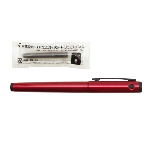 Fountain Pen LIGHTIVE Fine Point/F [Active Red] Lightweight Body Stylish Simple F
