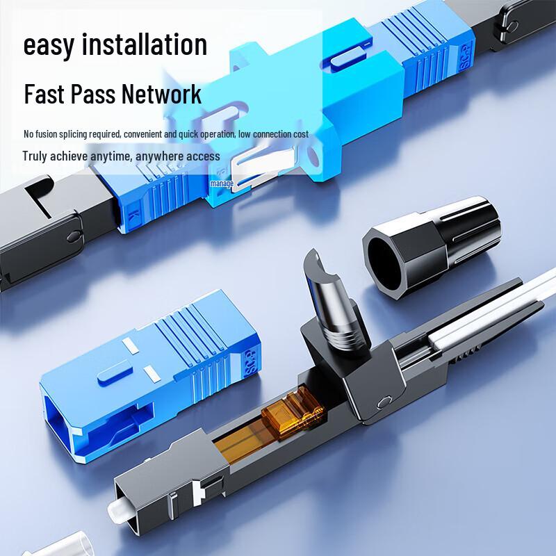 SC/UPC FTTH Fiber Optic Fast Connector