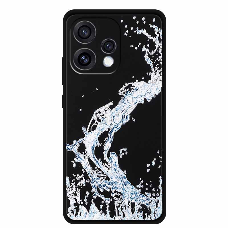 3D Emboss Case For Oppo Reno15 5G Phone Case Reno 15 Coque Flowers Silicone Soft Back Cover For Oppo Reno 15C 5G 2025 Case Funda